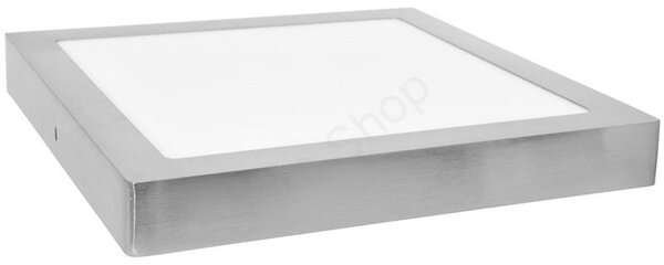 Ecolite prisadený LED panel 22,5x22,5cm, 18W, 2700K, IP20, 1530Lm, chrom (LED-CSQ-18W/27/CHR)