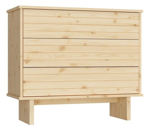 Prírodná komoda z borovicového dreva Karup Design Kommo