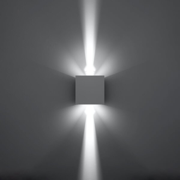 Nástenné LED svietidlo Luca, 1x LED 6w, 3000k, w