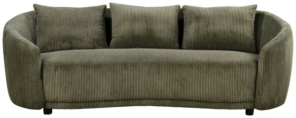 TROJMIESTNA POHOVKA, plast, textil, olivovozelená Carryhome - Sedačky, Online Only
