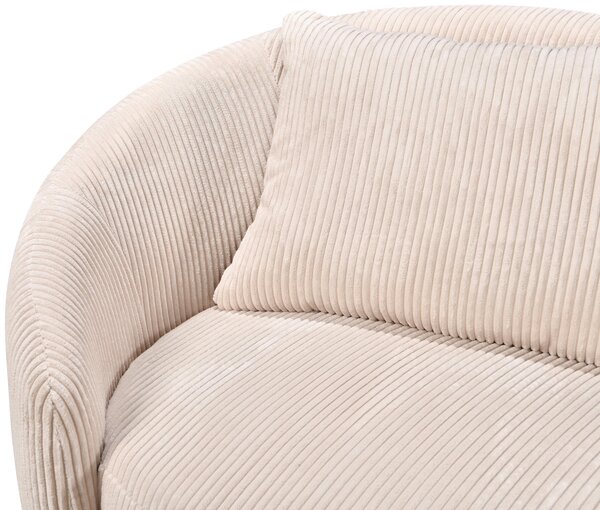 TROJMIESTNA POHOVKA, plast, textil, prírodná farba Carryhome - Sedačky, Online Only
