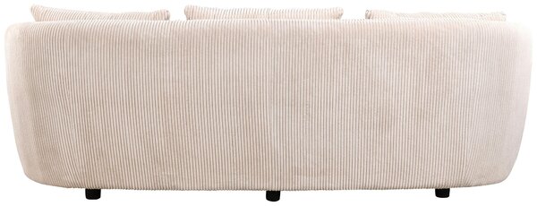 TROJMIESTNA POHOVKA, plast, textil, prírodná farba Carryhome - Sedačky, Online Only