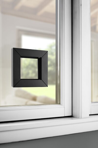 Nerezové krmítko pre vtáky Frame Black