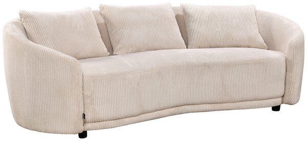 TROJMIESTNA POHOVKA, plast, textil, prírodná farba Carryhome - Sedačky, Online Only