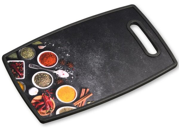 Doska na krájanie Spices, kombinácia farieb, 37x23 cm