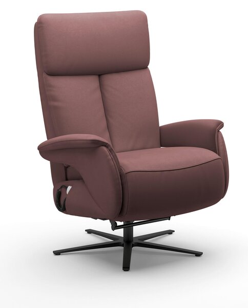RELAXAČNÉ KRESLO, koža, červenohnedá Sit & More - Online Only obývacie izby, Online Only