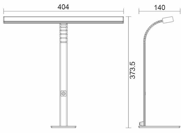 LED lampička AMELIA 10W stmievateľná (DL5301/S)