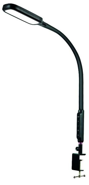 LED lampička XENIA 12W stmievateľná s časovačom(stôl/zem/clip) (DL4306/B)