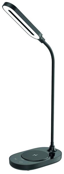 LED lampička OCTAVIA čierna 7W stmievateľná s bezdrôtovým nabíjaním (DL4301/B)