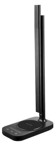 LED lampička JENY stmievateľná s časovačom, bezdrôtovým nabíjaním a USB 8W (DL4305/B)