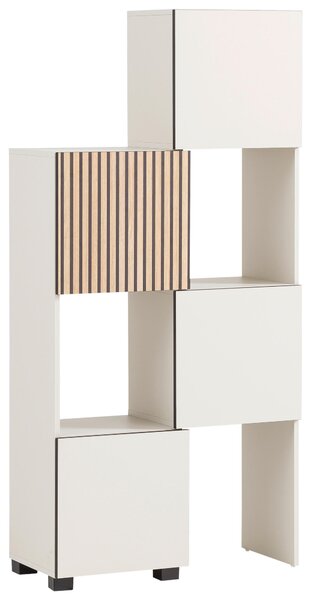 STOJACÍ REGÁL, farba duba, béžová, 42-70/165,1/34,7 cm MID.YOU - Online Only kancelárie, Online Only