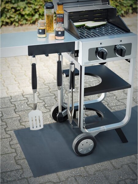Čierna magnetická lišta na kuchynské náčinie Wenko Black Outdoor Kitchen Ima