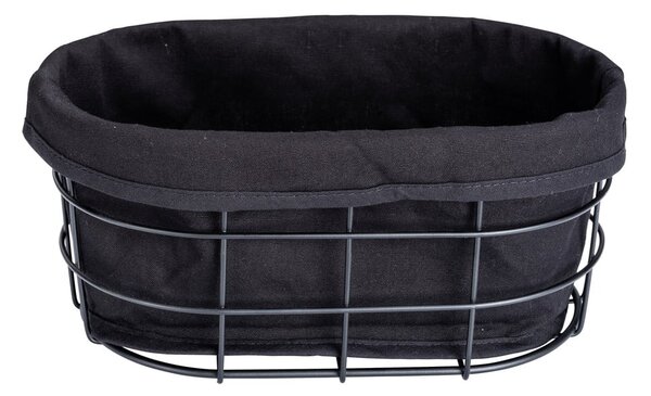 Čierna ošatka na pečivo so stojanom Wenko Black Outdoor Kitchen Bela