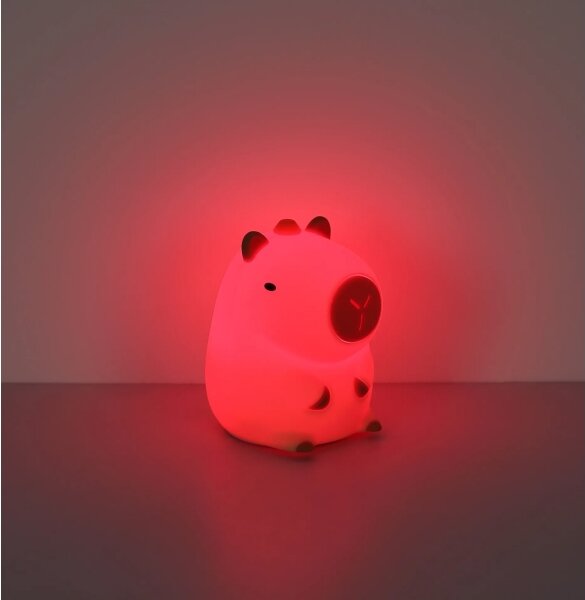 Globo 2874-LED RGBW Stmievateľné dobíjateľné detské nočné svetlo CAPYBARA LED/1,5W/5V 1200 mAh kapibara