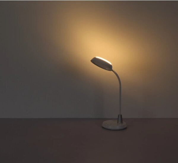 Globo 58496W - LED Stmievateľná dotyková stolná lampa KIRK LED/12W/230V biela