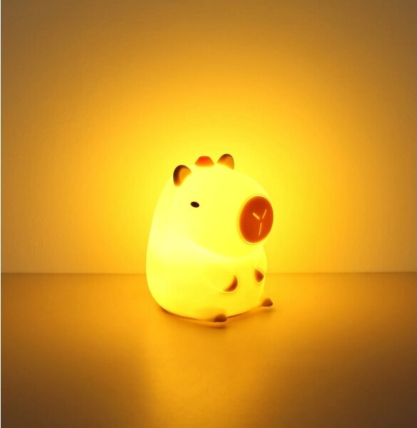 Globo 2874-LED RGBW Stmievateľné dobíjateľné detské nočné svetlo CAPYBARA LED/1,5W/5V 1200 mAh kapibara