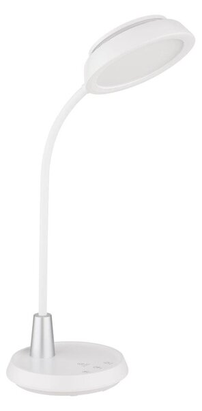 Globo 58496W - LED Stmievateľná dotyková stolná lampa KIRK LED/12W/230V biela