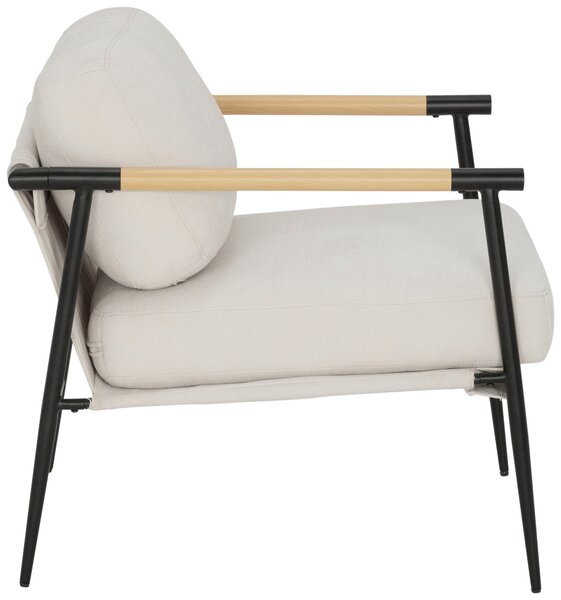 KRESLO, textil, biela MID.YOU - Online Only obývacie izby, Online Only