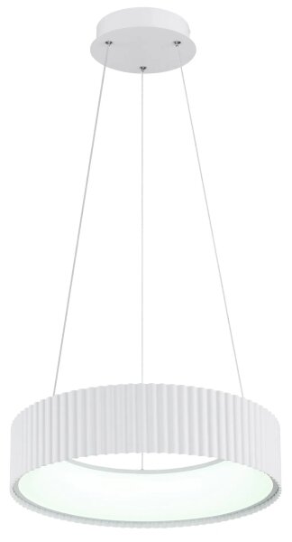 Globo 15924W - LED luster na lankách KEMP LED/45W/230V pr. 46 cm biela