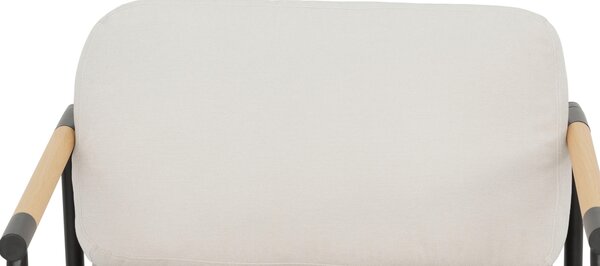 KRESLO, textil, biela MID.YOU - Online Only obývacie izby, Online Only