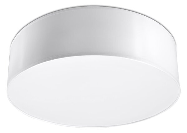 Stropné svietidlo Arena, 1x biele plastové tienidlo, (biely plast), (fi 35 cm)