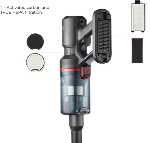 Tyčový vysávač Clean Air Optima Purifloor Vertica s UV sterilizáciou