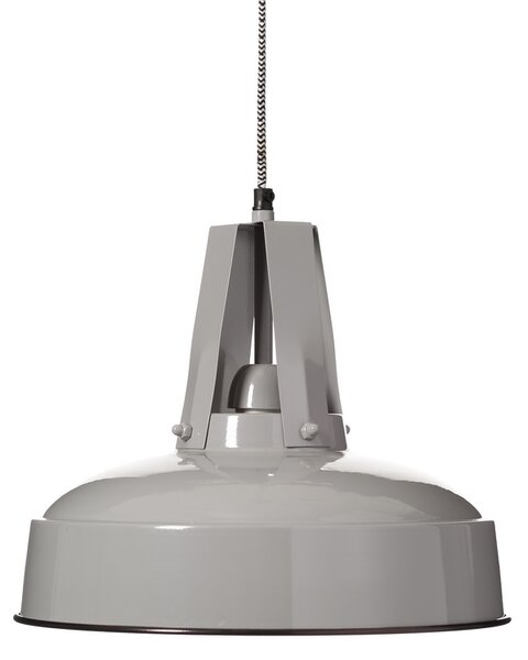 Vintage kovové svietidlo - lampa, FLUX GRAY pr.34cm (A00053)