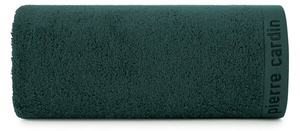BAVLNENÝ UTERÁK PIERRE CARDIN EVI SADA 3KS 30X50 CM, 50X90 CM, 70X140 CM TMAVOZELENÁ
