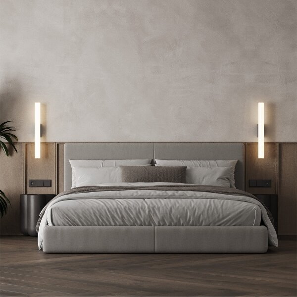 Kúpeľňové zrkadlové LED osvetlenie LINEA LED/12W/230V 3000/4000/6000K IP44 61 cm zlaté