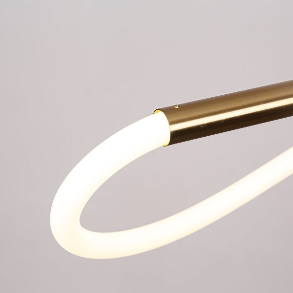 LED luster na lanku MELECA LED/24W/230V 3000/4000/6000K 100 cm zlatý