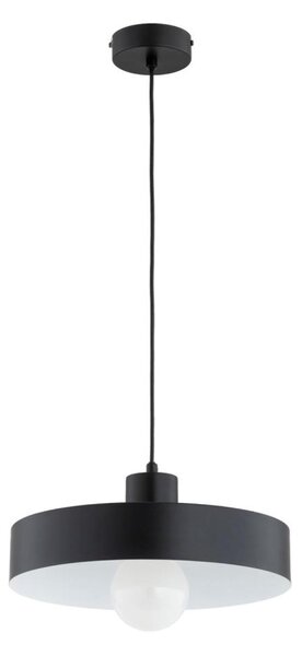 Závesný luster na lanku NEVERA 1xE27/15W/230V čierna