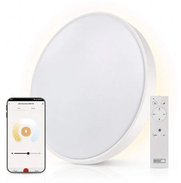 GoSmart ILVI LED svietidlo 45W CCT WiFi, prisadené, kruhové (ZM5192)