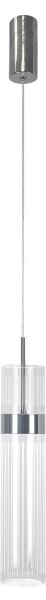 LED luster na lanku AMBIENTE LED/6W/230V 3000/4000/6000K lesklý chróm