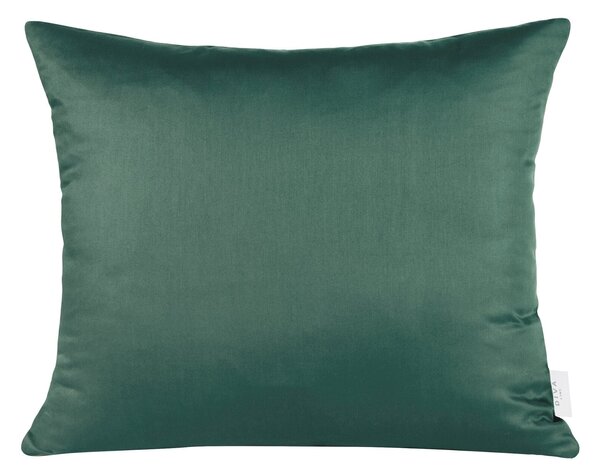 SATÉNOVÁ OBLIEČKA NA VANKÚŠ DINA 50X70 CM TMAVOZELENÁ