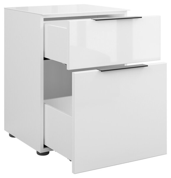 NOČNÝ STOLÍK, biela, 45/60/40 cm - Online Only spálne, Online Only