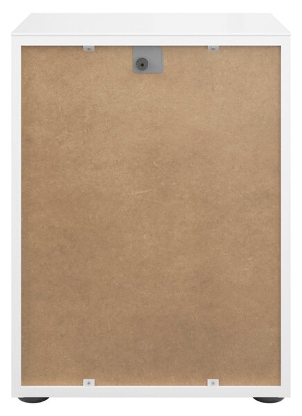 NOČNÝ STOLÍK, biela, 45/60/40 cm - Online Only spálne, Online Only