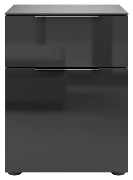 NOČNÝ STOLÍK, antracitová, 45/60/40 cm - Online Only spálne, Online Only