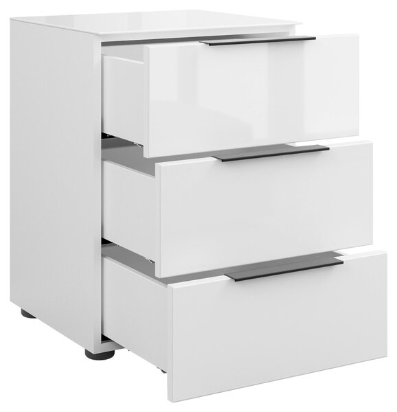 NOČNÝ STOLÍK, biela, 45/60/40 cm - Online Only spálne, Online Only