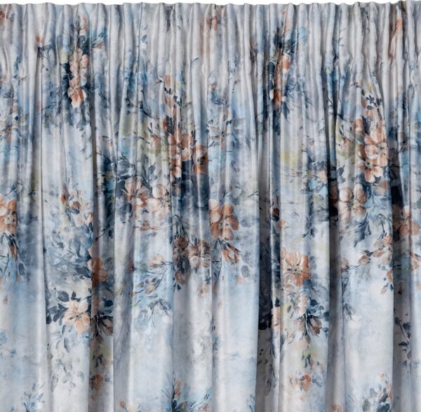 ZATEMŇOVACÍ ZÁVES NA PÁSKE MARISA 140X270 CM VZOROVANÁ
