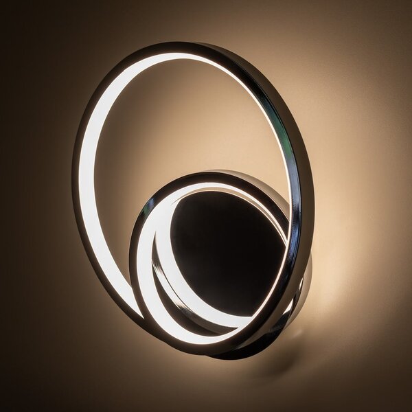 Nástenné LED svietidlo Lucero, 1x LED 13w, 4000k, ch