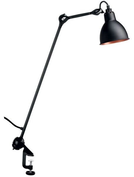 DCW - 201 Stolová Lampa Black/Black/Copper Lampe Gras - Lampemesteren