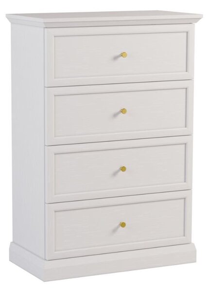 Komoda LUCCA K4S Biela - dub craft