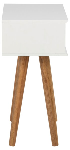 NOČNÝ STOLÍK, biela, farba duba, 40/61,5/30 cm - Online Only spálne, Online Only