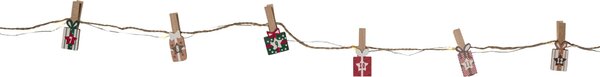 Adventný kalendár / Svetelná reťaz Clippy Advent 240 cm