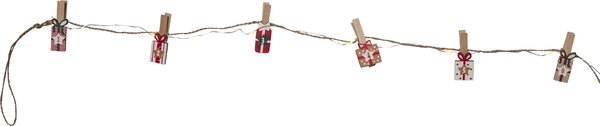 Adventný kalendár / Svetelná reťaz Clippy Advent 240 cm