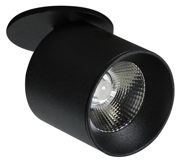 Polux LED Podhľadové bodové svietidlo HARON 1xLED/10W/230V čierna SA1470 + záruka 3 roky zadarmo