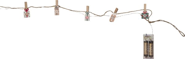 Adventný kalendár / Svetelná reťaz Clippy Advent 240 cm