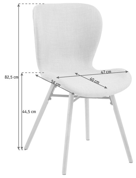 STOLIČKA, 47/82,5/53 cm Carryhome - Stoličky, Online Only