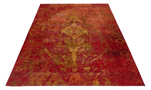 Obsession , Kusový koberec My Gobelina 643 red – na von aj na doma, 160x230, červená, chodba / predsieň