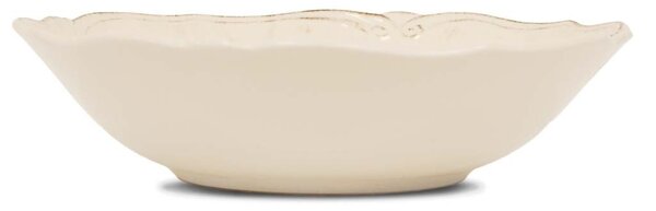 Miska na šalát Provence Ivory, vidiecka keramika, 4x13x13 (90789 AP)